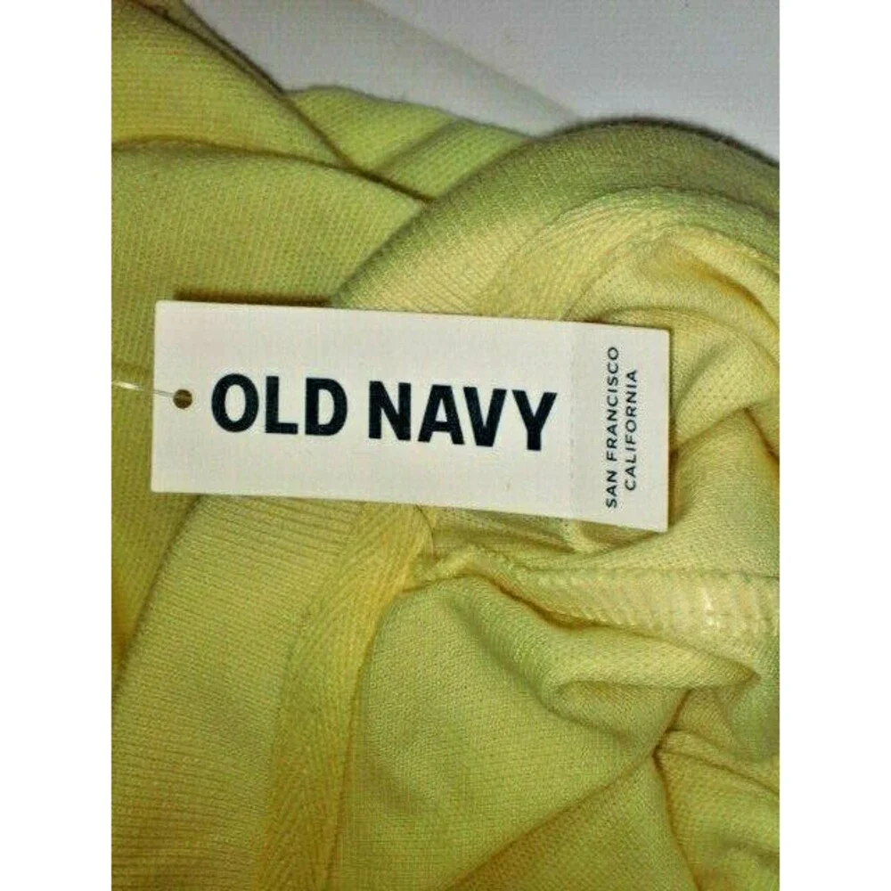 Youth NWT Old Navy Yellow Polo Golf LS Casual Shirt sz XL(14-16)